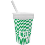 Zig Zag Sippy Cup with Straw (Personalized)