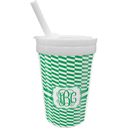 Zig Zag Sippy Cup with Straw (Personalized)