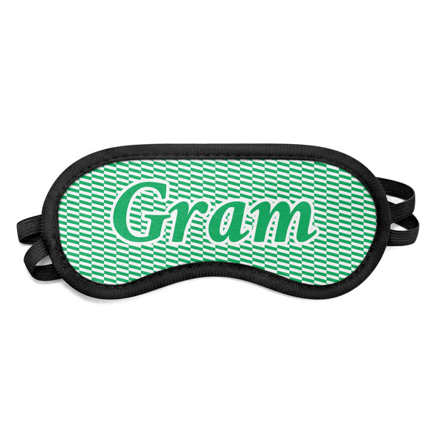 Custom Zig Zag Sleeping Eye Mask - Small (Personalized)