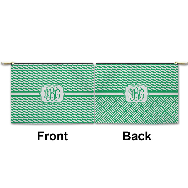 Zig Zag Small Zipper Pouch Approval (Front and Back)