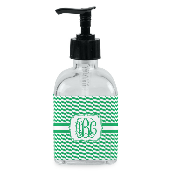 Custom Zig Zag Glass Soap & Lotion Bottle - Single Bottle (Personalized)