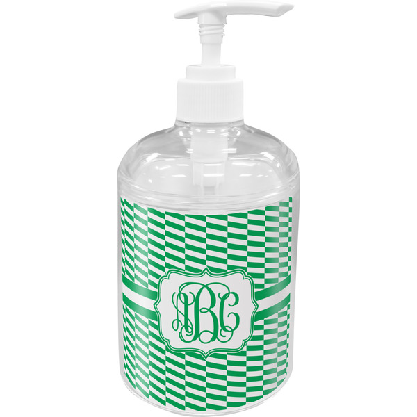 Custom Zig Zag Acrylic Soap & Lotion Bottle (Personalized)