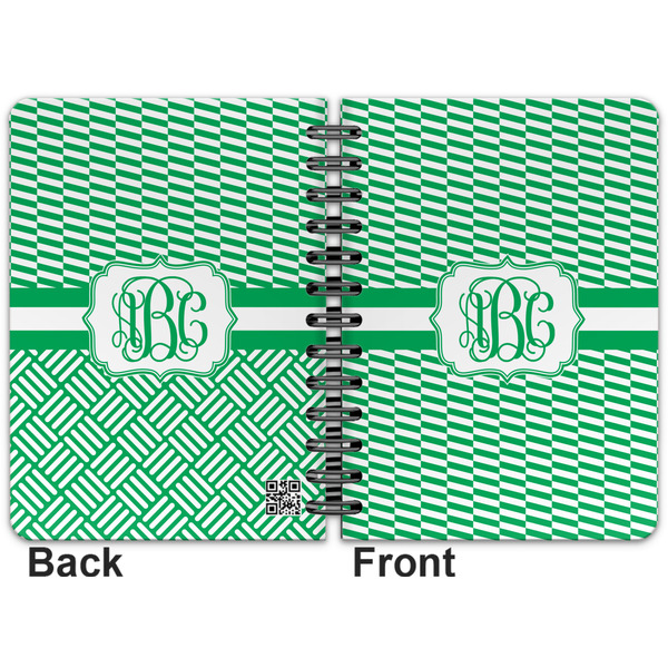 Zig Zag Spiral Journal 5 x 7 - Apvl