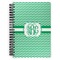 Zig Zag Spiral Notebook (Personalized)