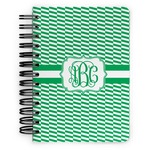 Zig Zag Spiral Notebook - 5x7 w/ Monogram