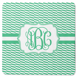 Zig Zag Square Rubber Backed Coaster (Personalized)
