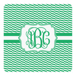 Zig Zag Square Decal - Small (Personalized)