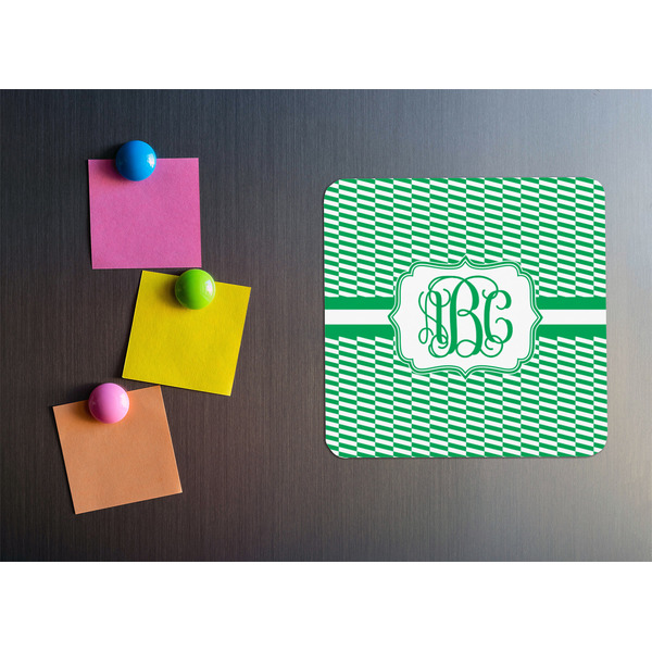 Zig Zag Square Fridge Magnet - LIFESTYLE