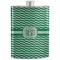 Zig Zag Stainless Steel Flask (Personalized)