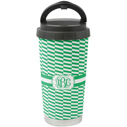 Zig Zag Stainless Steel Coffee Tumbler (Personalized)