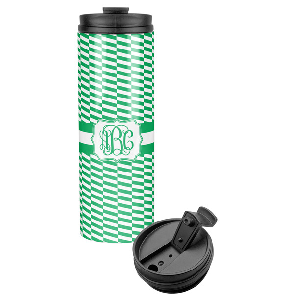 Custom Zig Zag Stainless Steel Skinny Tumbler (Personalized)