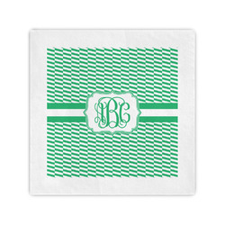 Zig Zag Cocktail Napkins (Personalized)