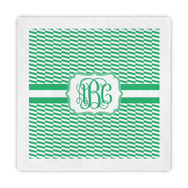 Custom Zig Zag Standard Decorative Napkins (Personalized)