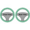 Zig Zag Steering Wheel Cover- Front and Back