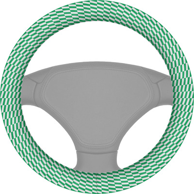 Zig Zag Steering Wheel Cover (Personalized)
