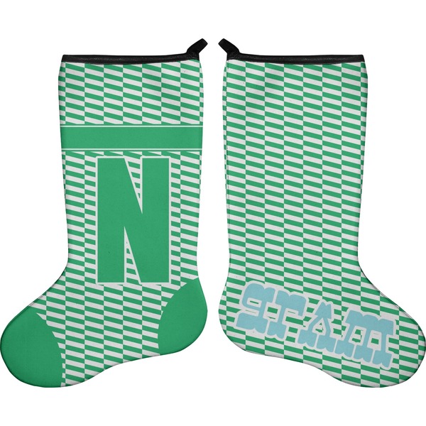 Zig Zag Stocking - Double-Sided - Approval