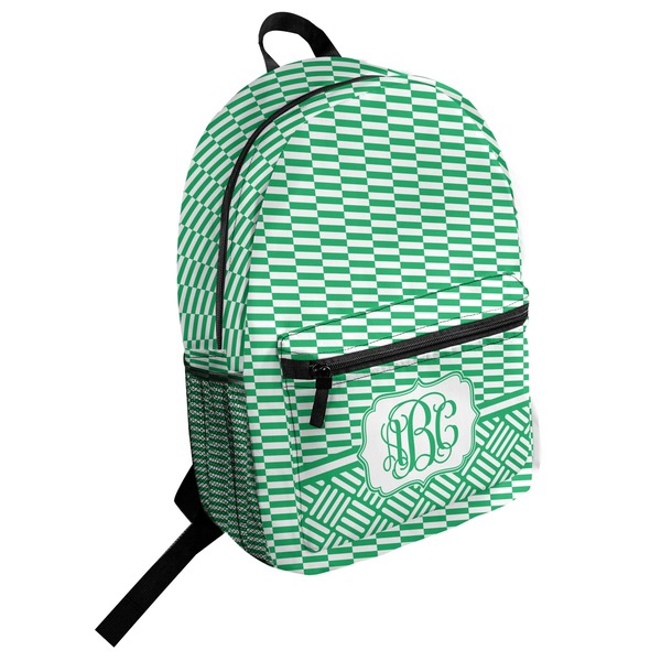 Custom Zig Zag Student Backpack (Personalized)