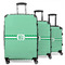 Zig Zag 3 Piece Luggage Set - 20" Carry On, 24" Medium Checked, 28" Large Checked (Personalized)