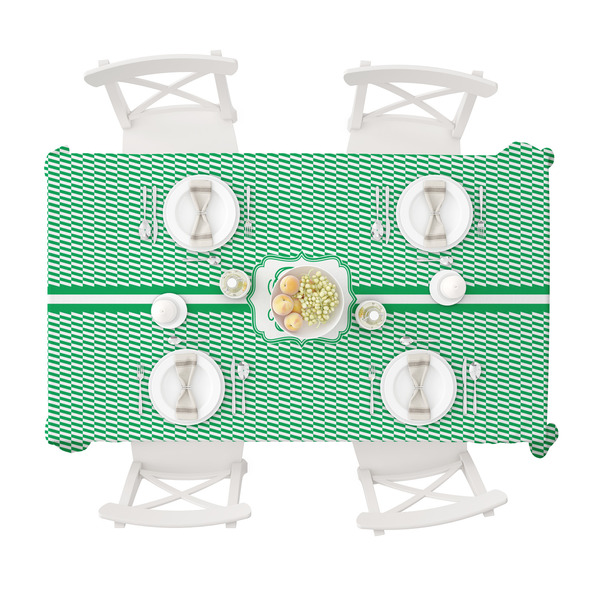 Zig Zag Tablecloths (58"x102") - TOP VIEW