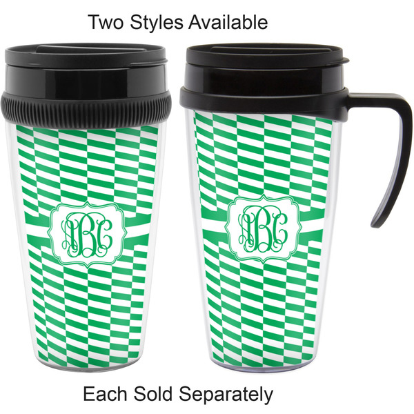 Zig Zag Travel Mugs - with & without Handle