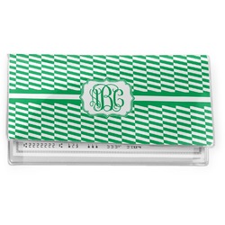 Zig Zag Vinyl Checkbook Cover (Personalized)