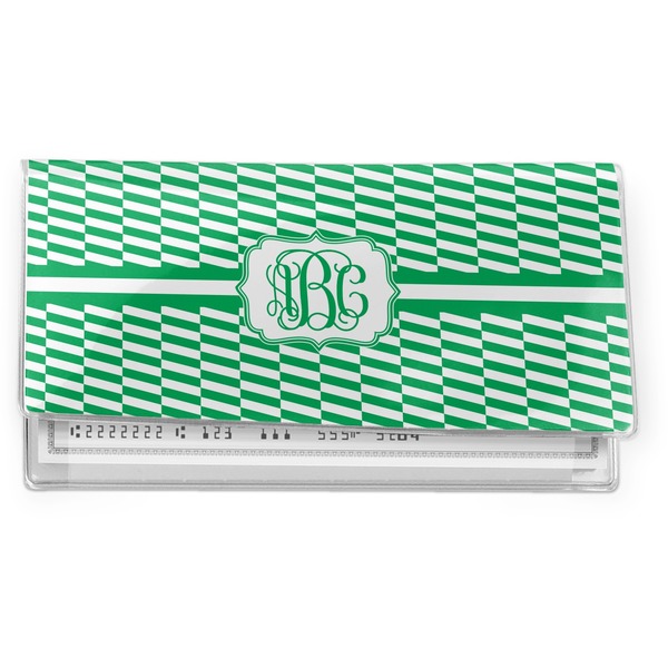 Custom Zig Zag Vinyl Checkbook Cover (Personalized)