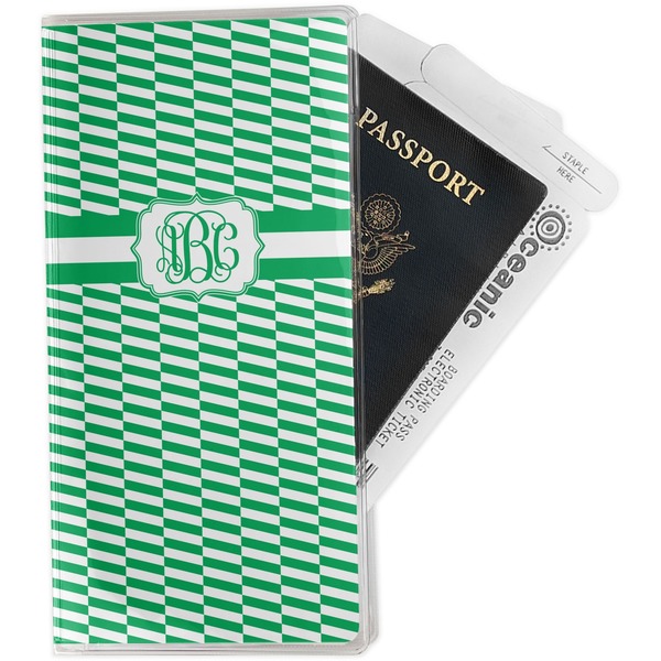 Custom Zig Zag Travel Document Holder