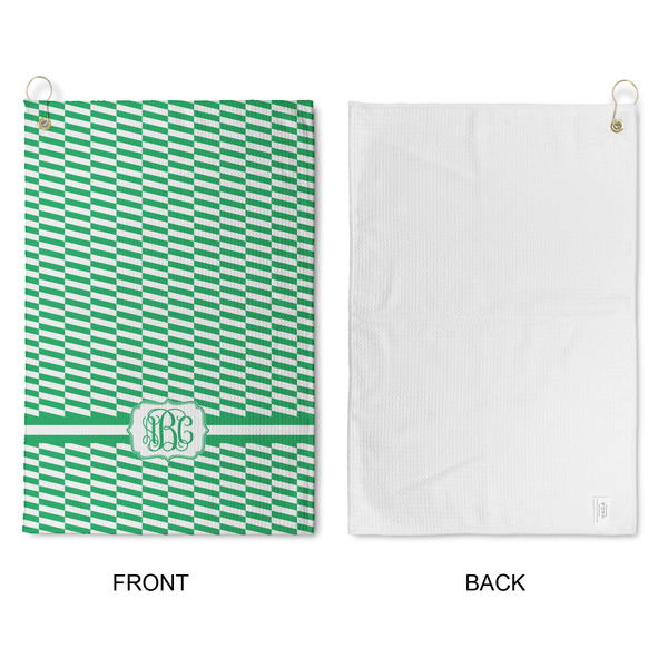 Zig Zag Waffle Weave Golf Towel - Approval