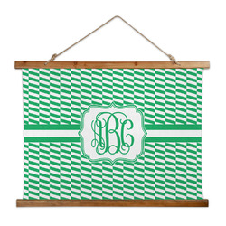 Zig Zag Wall Hanging Tapestry - Wide (Personalized)