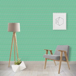 Zig Zag Wallpaper & Surface Covering (Peel & Stick - Repositionable)