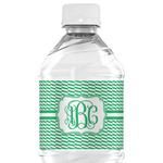 Zig Zag Water Bottle Labels - Custom Sized (Personalized)