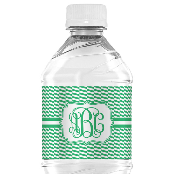 Custom Zig Zag Water Bottle Labels - Custom Sized (Personalized)