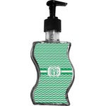 Zig Zag Wave Bottle Soap / Lotion Dispenser (Personalized)