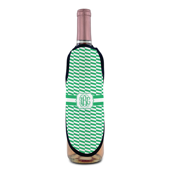 Zig Zag Wine Bottle Apron - IN CONTEXT