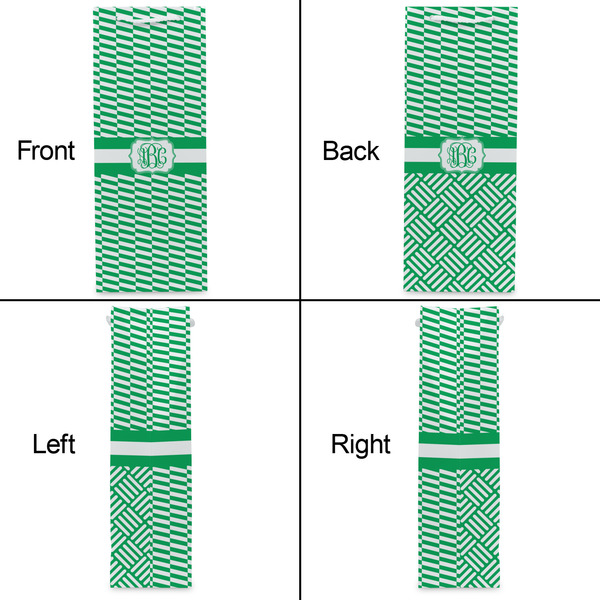 Zig Zag Wine Gift Bag - Gloss - Approval