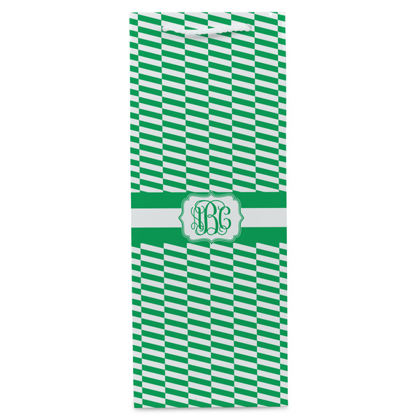 Zig Zag Wine Gift Bag - Gloss - Front