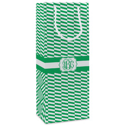 Zig Zag Wine Gift Bags (Personalized)
