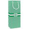 Zig Zag Wine Gift Bags - Gloss (Personalized)