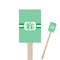 Zig Zag Rectangle Wooden Stir Sticks (Personalized)