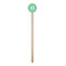 Zig Zag Wooden 6" Stir Stick - Round - Single Stick