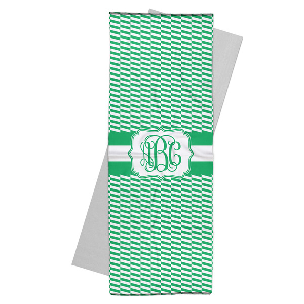 Custom Zig Zag Yoga Mat Towel (Personalized)