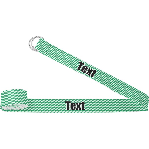 Custom Zig Zag Yoga Strap (Personalized)