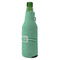Zig Zag Zipper Bottle Cooler - ANGLE (bottle)