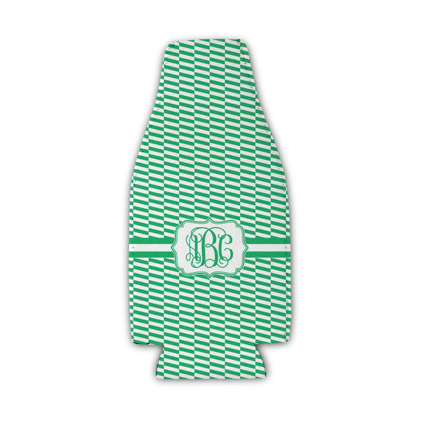 Zig Zag Zipper Bottle Cooler - Set of 4 - FRONT