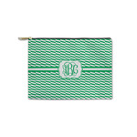 Zig Zag Zipper Pouch - Small - 8.5"x6" (Personalized)