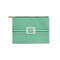 Zig Zag Zipper Pouch - Small - 8.5"x6" (Personalized)