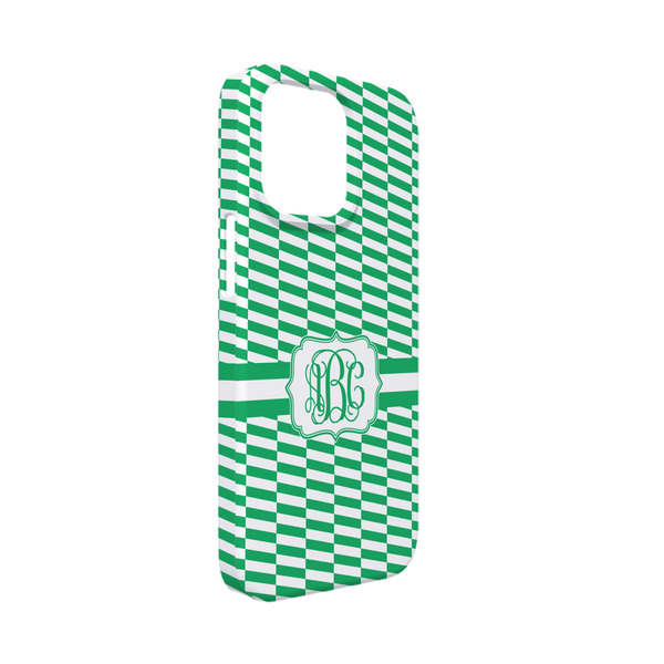 Custom Zig Zag iPhone Case - Plastic - iPhone 13 Mini (Personalized)