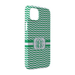 Zig Zag iPhone Case - Plastic - iPhone 14 (Personalized)