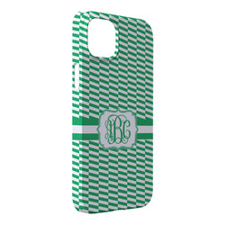 Zig Zag iPhone Case - Plastic - iPhone 14 Plus (Personalized)