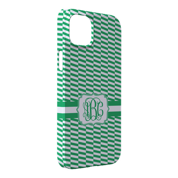 Custom Zig Zag iPhone Case - Plastic - iPhone 14 Pro Max (Personalized)